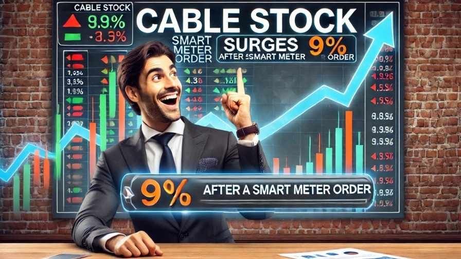 Cable Stock Rised 9 Percente Up With Big Order